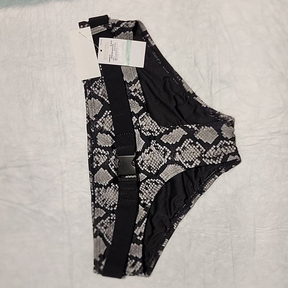 171. Michael Kors King Cobra Hipster Bottom/Size L